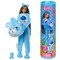 Barbie Cutie Reveal Care Bears Series Doll & Accessories Set with Grumpy Bear Costume & 10 Surprises Including Color Change & Mini Bear